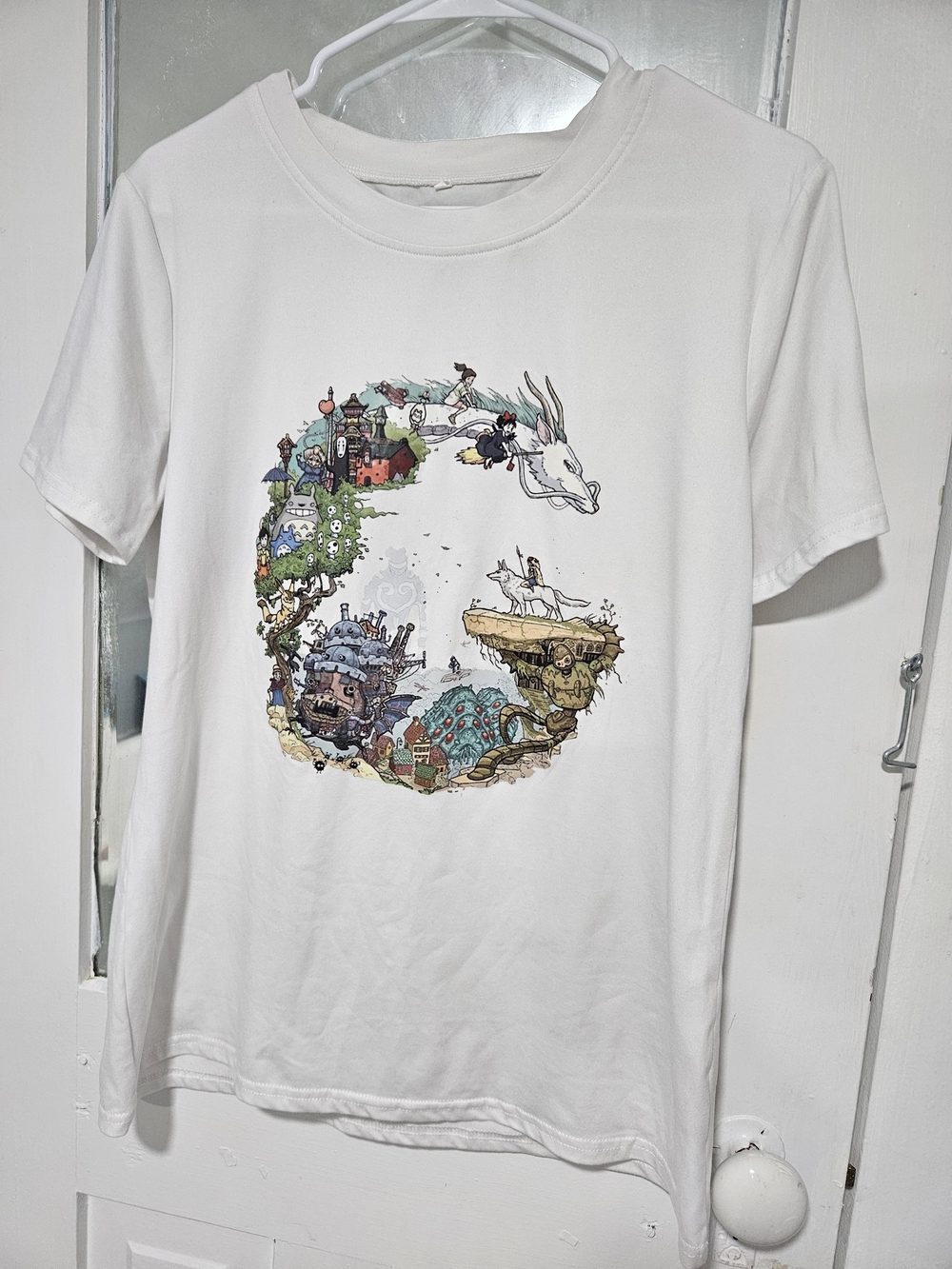 Japanese Anime Graphic Print T-Shirt